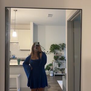 Lucky in the sky blue dress